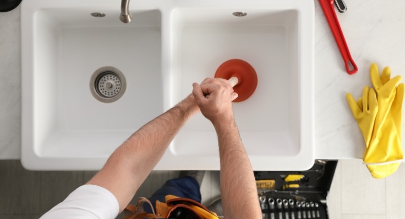 Clogged Sink